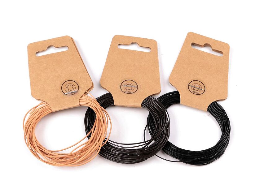Kožená šnúrka Ø 1mm (5m)