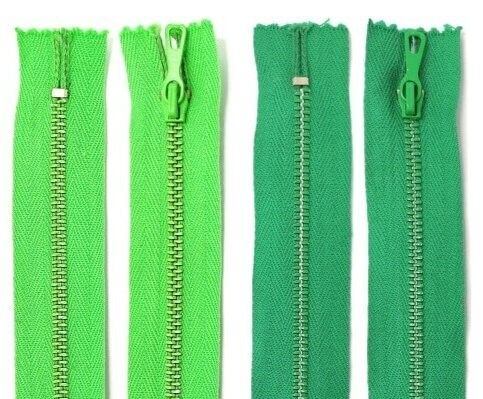 Zip kovový nedeliteľný 5 mm dĺžka 20 a 22 cm