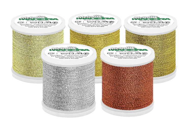 Vyšívacia niť Metallic č. 12 (40m) - Madeira