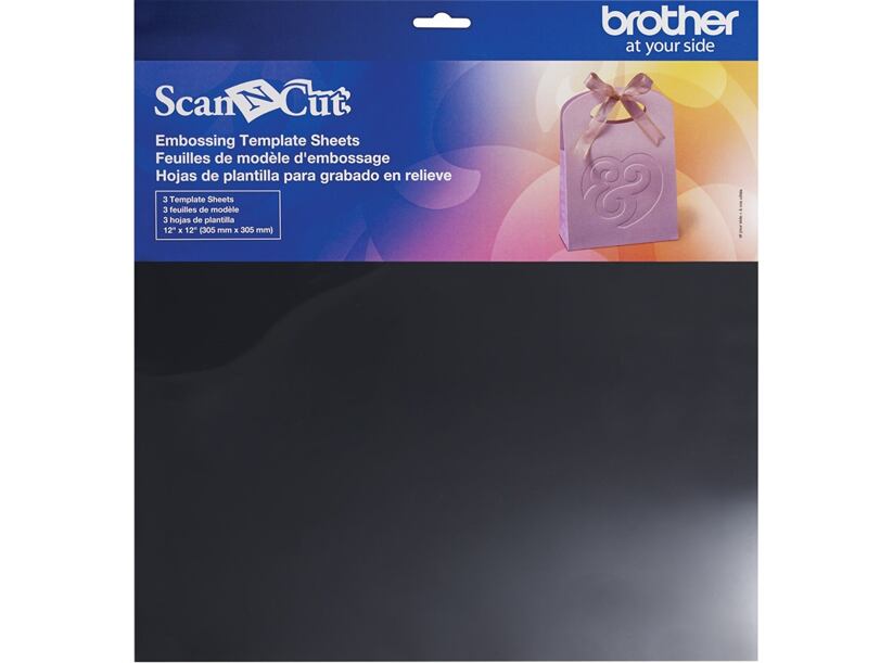Embosová šablóna 3ks 12x12" (305 x 305 mm) pre rezací ploter Brother