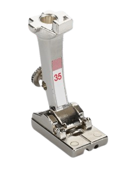 Pätka pre skrytý zips č. 35 - Bernina