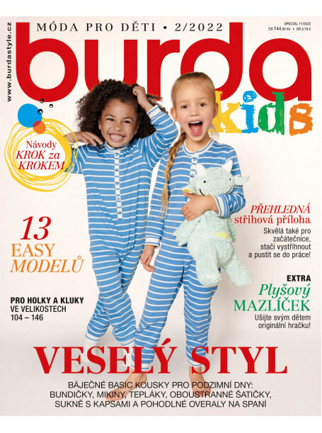 Burda Kids špeciál 02/2022 - móda pre deti