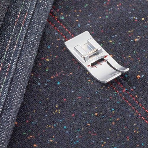 F 081 Dvojúrovňová pätka na prešívanie okraja - pravá - Brother