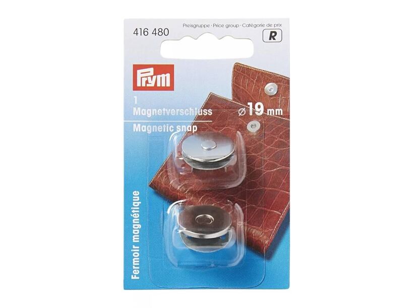 Magnetické zapínanie 19 mm (gombík) - PRYM