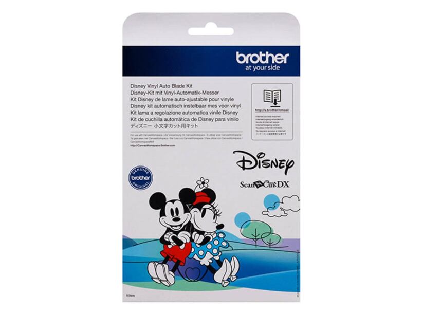 Štartovací set DISNEY na rezanie vinylov pre rezacie plotre Brother SDX