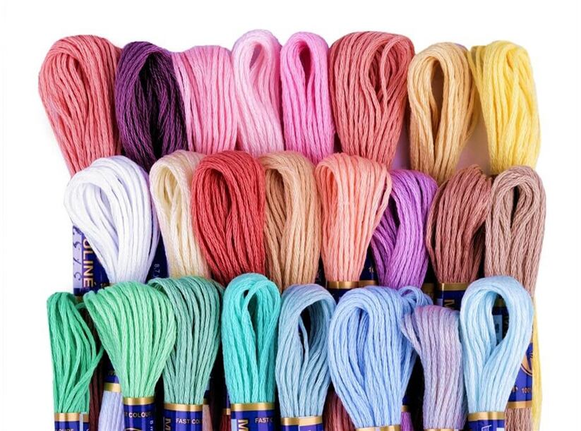 Vyšívacia priadza Mouline mix č.2