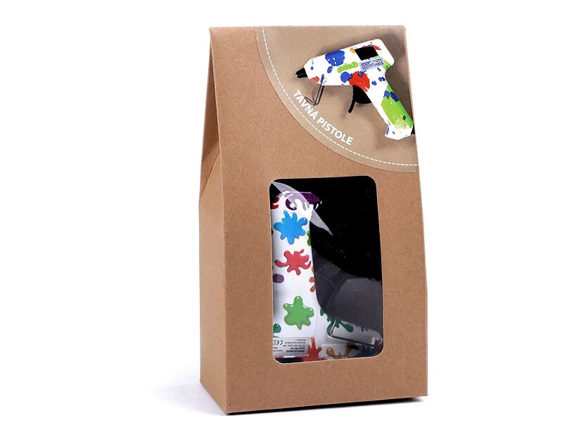 Tavná lepiaca pištoľ (7mm) multicolor