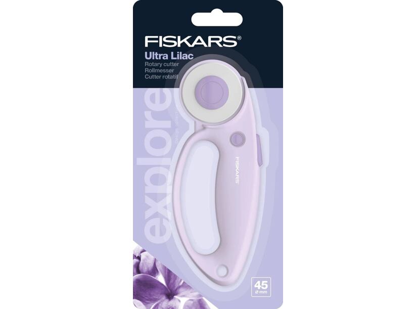 Kruhový rezač - rezacie koliesko 45mm Ultra Lilac FISKARS
