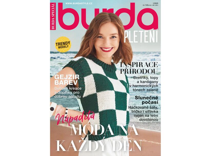Burda Špeciál 1/2025 - pletenie