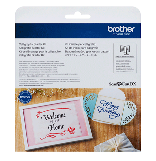 Štartovacia sada pre kaligrafiu STARTER KIT - rezacie plotre Brother SDX