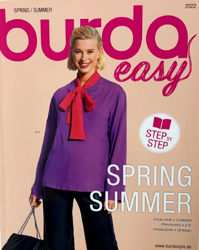 Katalóg strihov Burda Easy jar/leto 2022