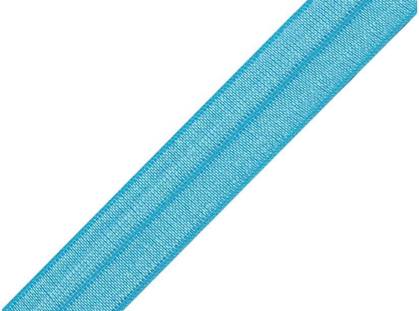 Lemovacia guma polená šírka 20 mm - modrá azuro (5m)