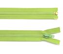 Zips plastový špirálový deliteľný 6 mm dĺžka 60 cm - svetlo zelená 8