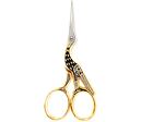 Vyšívacie nožnice bocian (9cm) - zlaté - Madeira