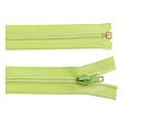 Zips plastový špirálový deliteľný 6 mm dĺžka 70 cm - pistáciová 12