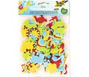 Filcové výseky samolepiace (112 ks) - detské motívy