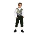 Strih Burda žltý 9528 - detský kostým historický oblek