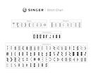 Šijací stroj Singer Starlet 6699 - stehy