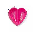 Magnetická miska na špendlíky (ihelníček) ružové srdce - PRYM LOVE