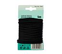 Šnúra odevná PES 4mm/5m - čierna