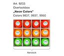 Súprava nití OVERLOCK BOX Aerolock 125 Neon Colors – Madeira (12x1200m)