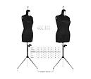 Krajčírska panna DRESS FORM PREMIUM (36-48) BLACK
