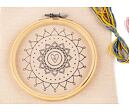 Súprava na vyšívanie s predtlačeným motívom MANDALA