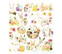 Velikonoční samolepky - 38 ks