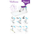 Šijací stroj Texi Ballerina - príslušenstvo