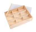 Dřevěný box (organizér) s posuvným víkem