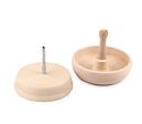 Dřevěný mlýnek k navlékání rokajlu (Ø10 cm)