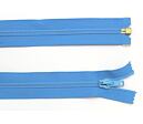 Zips plastový špirálový deliteľný 6 mm dĺžka 60 cm - modrá 34