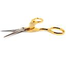 Vyšívacie nožnice bocian (9cm) - zlaté - Madeira