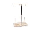 Stojan na 3 nite so zásobníkom na cievky