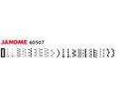 Šijací stroj Janome 60507 - prehľad šijacích programov